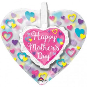 Happy mother’s day, Boldog anyák napját Fólia lufi 66 cm