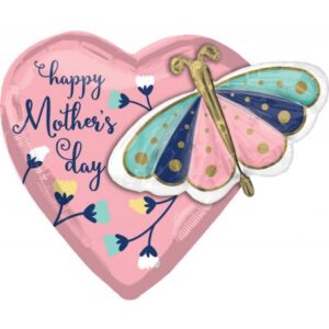 Happy mother’s day, Boldog anyák napját Fólia lufi 66 cm