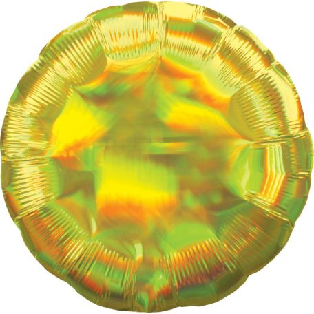 Hologrammos Yellow Fólia lufi 43 cm
