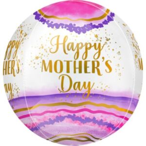 Happy Mother’s Day, Boldog Anyák Napját Gömb Fólia lufi 40 cm
