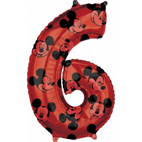 Disney Mickey Fólia lufi 6-os 66 cm