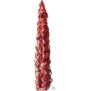 Red léggömb szalag, dekoráció 86 cm