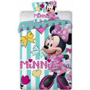 Disney Minnie Gyerek ágyneműhuzat 100×135cm, 40×60 cm