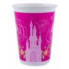 Disney Princess Summer Palace, Hercegnők műanyag pohár 8 db-os 200 ml