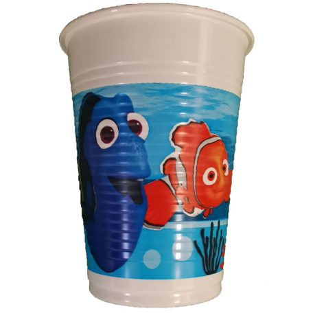 Disney Dory Adventures műanyag pohár 8 db-os 200 ml