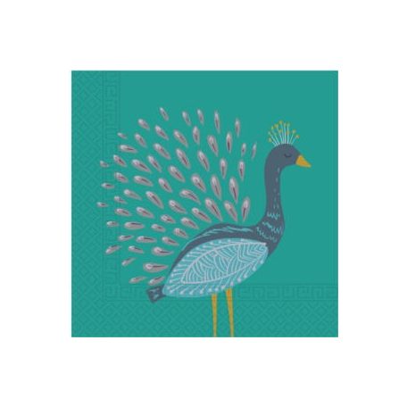 Peacock, Páva szalvéta 20 db-os