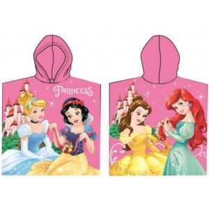 Disney Hercegnők strand törölköző poncsó 50*100cm