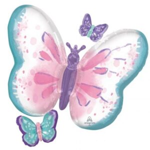 Flutter, Pillangó fólia lufi 73 cm