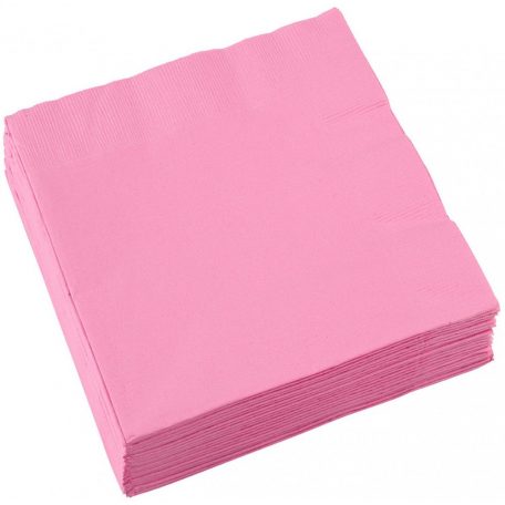Szalvéta 20 db-os, 32,7*32,7 cm New Pink