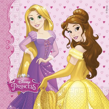 Disney Princess Dreaming, Hercegnők szalvéta 20 db-os