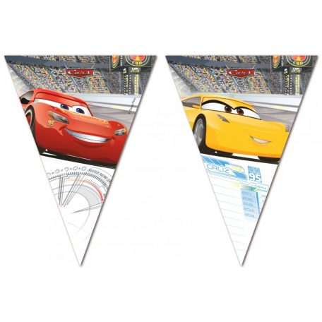 Disney Cars 3, Verdák zászlófüzér 2,3 m