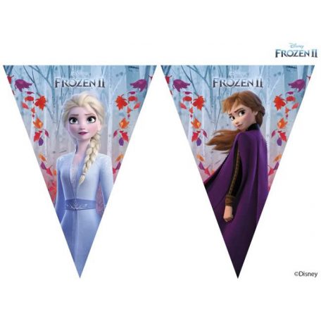 Disney Jégvarázs, Frozen II zászlófüzér 2,3 m