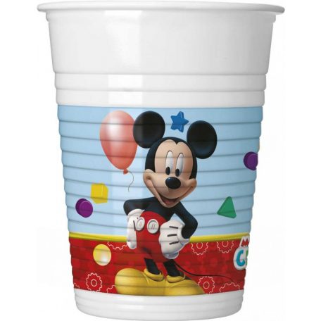 Disney Playful Mickey műanyag pohár 8 db-os 200 ml