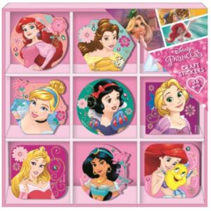 Disney Hercegnők 36 darabos matrica szett dobozban