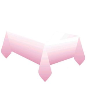 Pink Ombre Első születésnap asztalterítő 120*180 cm