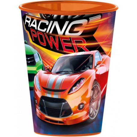 Racing Power pohár, műanyag 260 ml