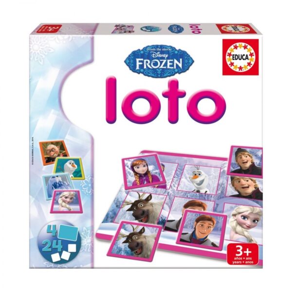 Jégvarázs loto társasjáték gyerekeknek