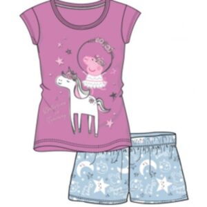 Peppa malac gyerek rövid pizsama 110/116 cm