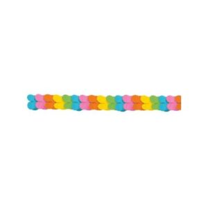 Multicolour, Színes papír girland 365 cm