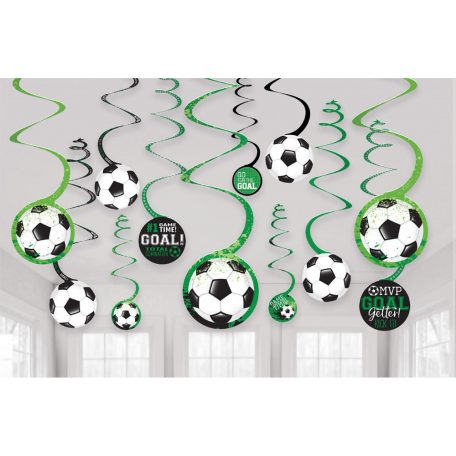 Football Goal, Focis Szalag dekoráció 12 db-os szett