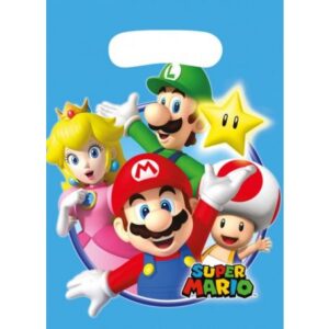 Super Mario ajándéktasak 8 db-os