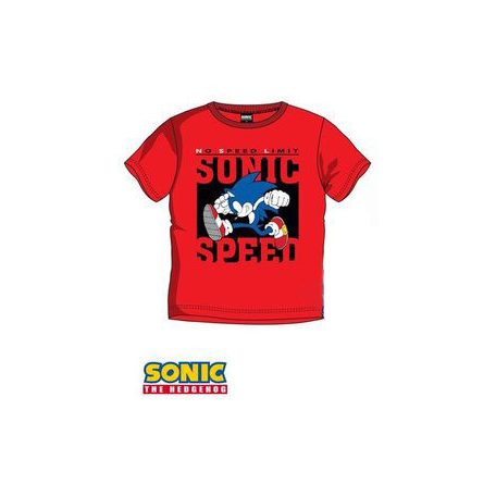 Sonic, a sündisznó gyerek rövid póló, felső 3 év