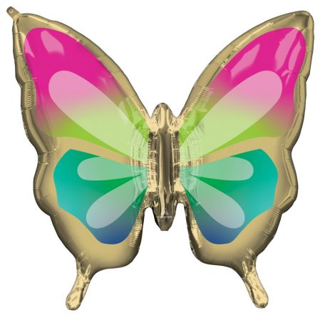 Trópusi pillangó fólia lufi 76 cm