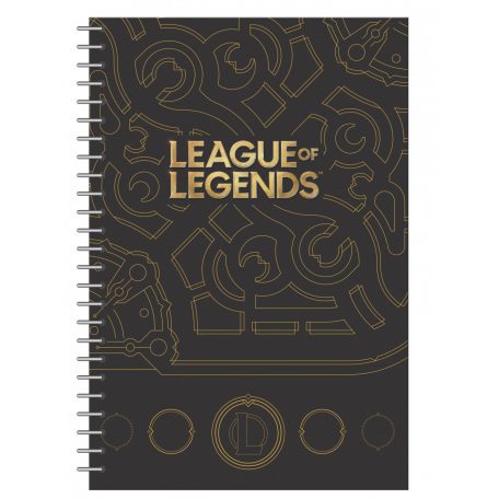 League of Legends B/5 spirál vonalas füzet 70 lapos